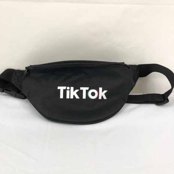 TikTok Handbags - TikTok Black Adjustable Fanny Pack